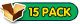 Pack of 15